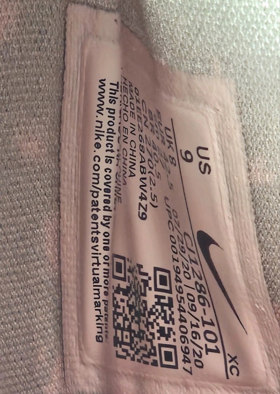 Nike Kyrie Low 3 Sail Team Orange CJ1286-101 NIB DS Size 9 Men's - Picture 8 of 8